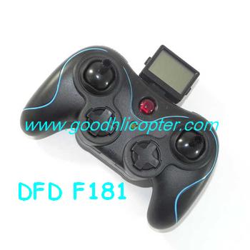 DFD F181 F181C F181D F181W Headless quadcopter parts F181 Transmitter - Click Image to Close